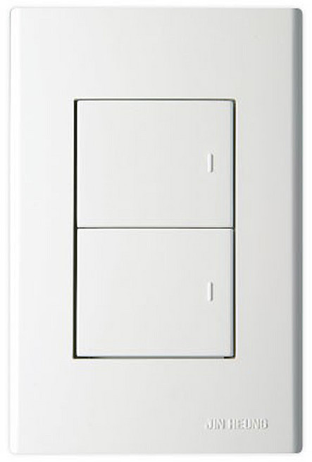 진흥 FS 2구 3로 스위치 매입 캡형 환타지아 스페셜, 1개