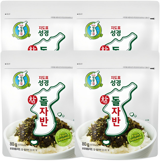 지도표성경 참돌자반, 80g, 4개