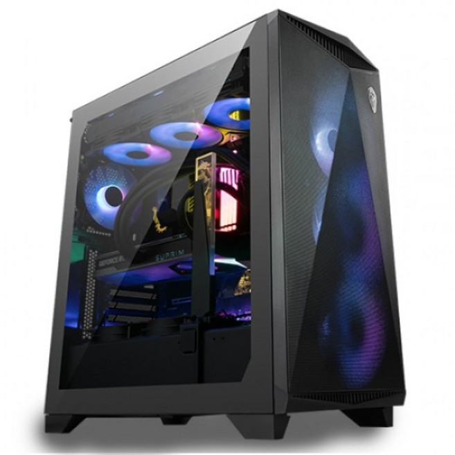 [MSI] MPG 궁니르 300R 에어플로우 (블랙) (미들타워), MSI MPG 궁니르 300R 에어플로우 (블랙), 1개