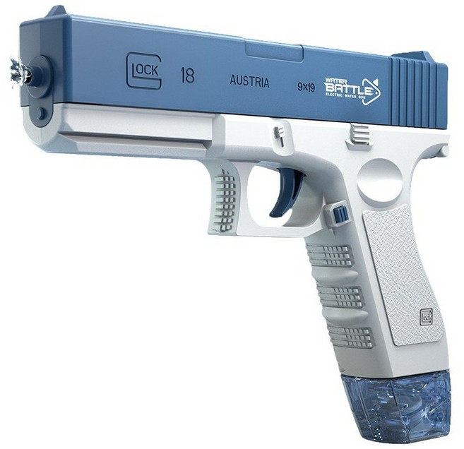 라푸유 전동물총 자동샷 전동연발 물총 물놀이 물축제용품 여름인싸템 전자물총 [재고있음/빠른출고+라푸유 사은품], 오리지널, 블루, 1개