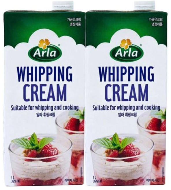 [코스트코]매일유업 알라 휘핑크림 1L x 2, 2개