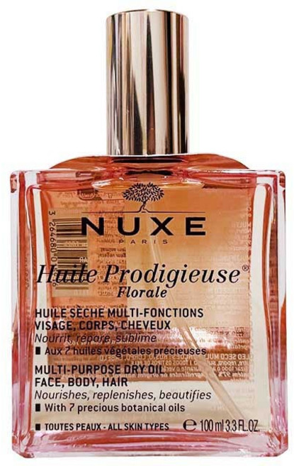NUXE 黎可詩 盧亞公司貨 全效晶亮 精華油 身體油, 1個, 花香100ML-2027/05盧亞公司貨