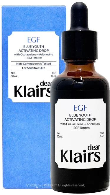 클레어스 EGF 앰플 미드나잇 블루 유스 액티베이팅 드롭, 50ml, 1개 - 쿠팡
