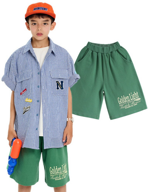 더베이지 여름 주니어 남아 반바지 히아 하프 팬츠 B4643