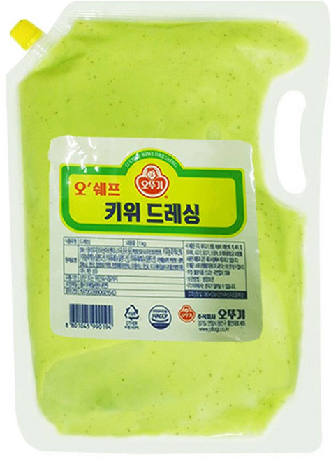 오뚜기 키위드레싱 1KG, 1개
