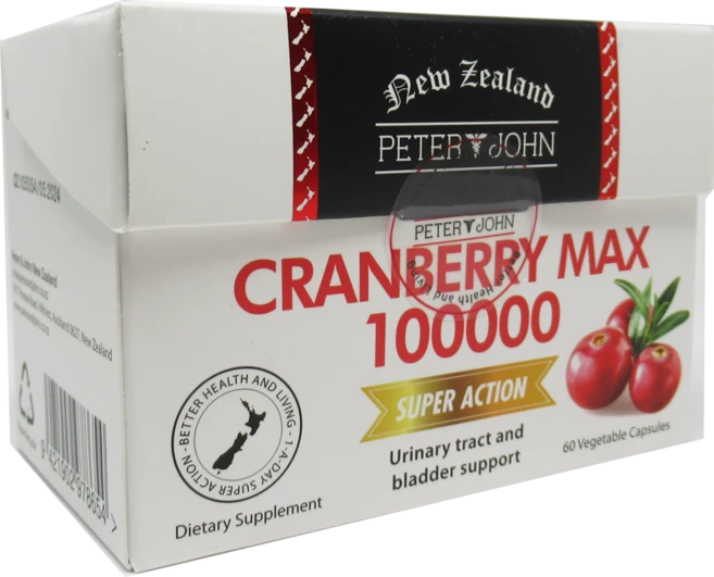피터앤존 크랜베리 맥스 100 000 60캡슐, 2개, 단품, 60정 - 쿠팡