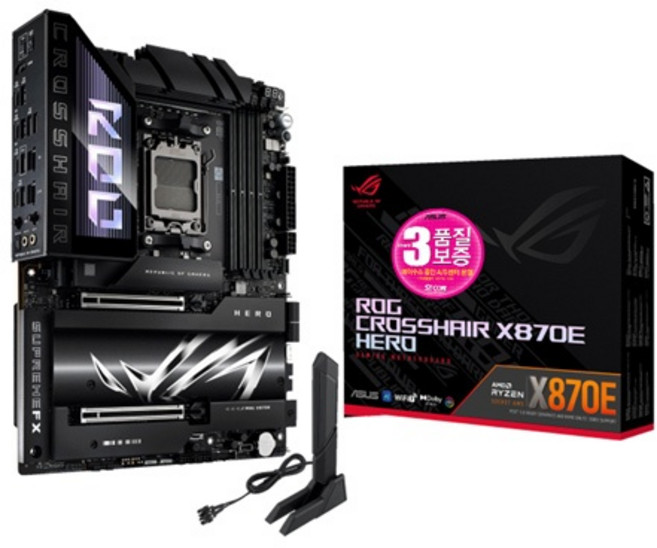 ASUS ROG CROSSHAIR X870E HERO 인텍앤컴퍼니