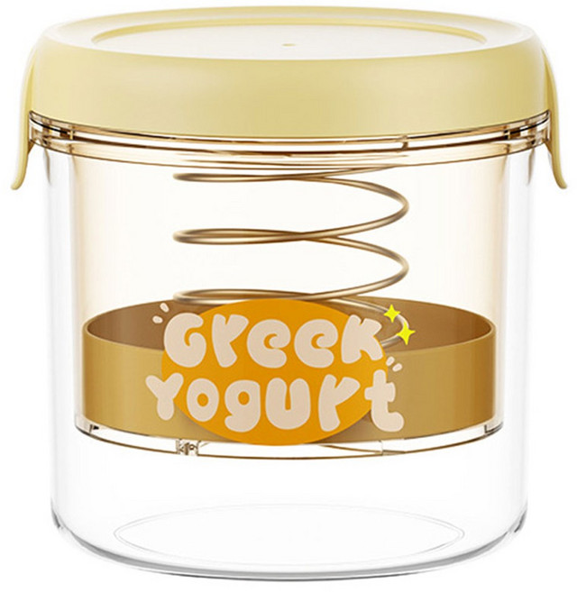 Haokon 그릭 요거트 메이커, 1개, 옐로