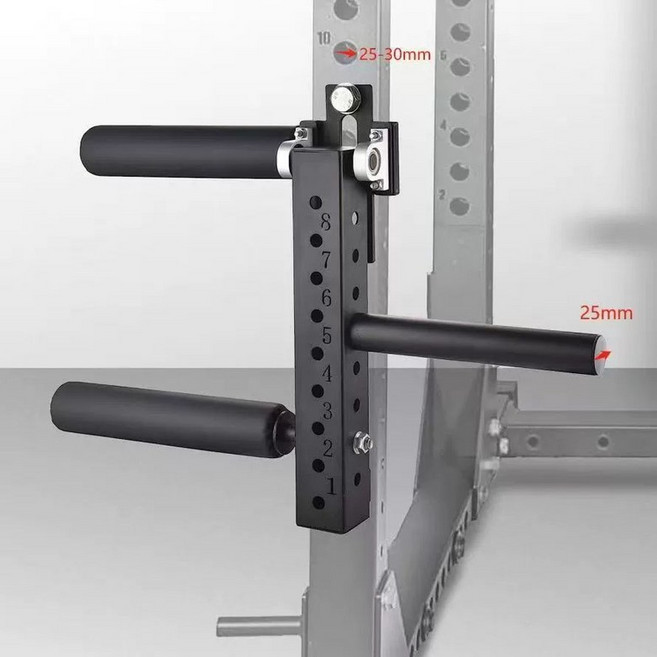 장착형 레그컬 머신 가정용 운동기구 레그익스텐션, 25-30mm 25mm, 1개, 1g