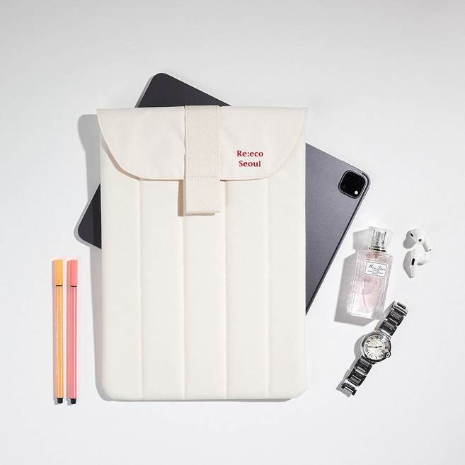 랩탑 파우치 스콘 크림, 1개