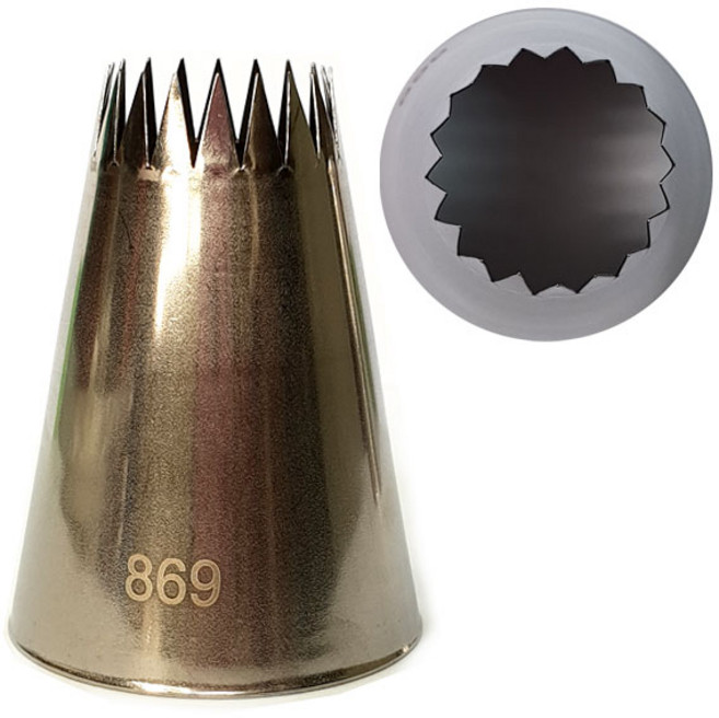 국산팁 869번(별깍지9FT) S별, 1개