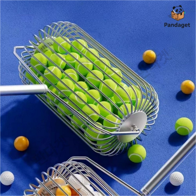 판다겟 테니스 공줍기 공수거기 자동 픽업 장비 볼 수거기 공 정리 회수기, 1개, 클래식