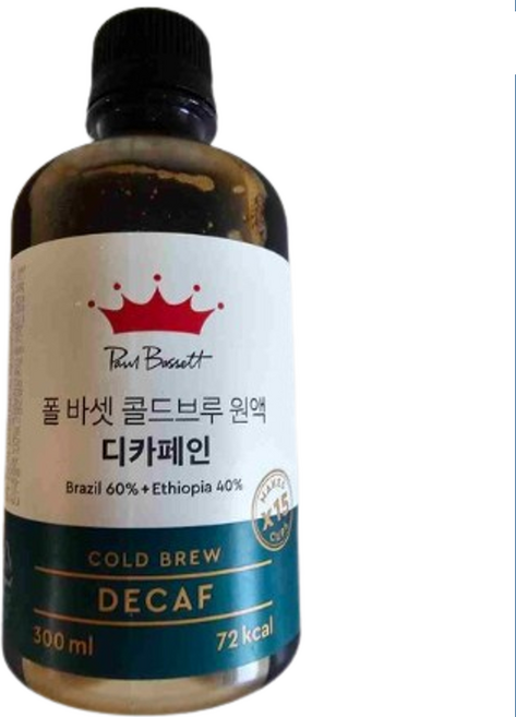 폴바셋 콜드브루 디카페인 원액, 300ml