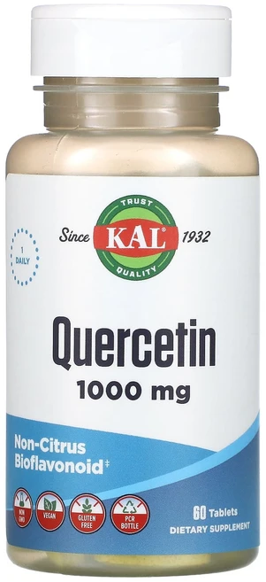 KAL 퀘르세틴 1000mg 60정, 5개 - 쿠팡