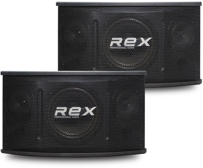 노래방스피커 업소용 매장 카페 가정용 REX 스피커 (6/8/10인치) 1조 2개, 6인치(RX-60)