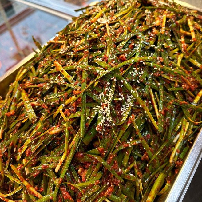 대구 전통 시장 김치 정구지 부추 김치 1kg/2kg, 2kg, 1개