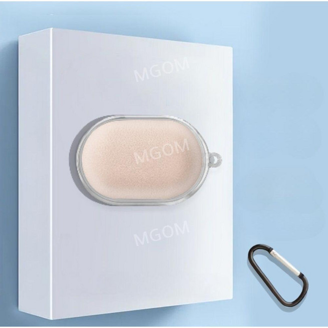 이어폰 케이스 Beoplay E8 3.0 호환 투명 무선 블루투스 커버 베오플레이, 투명+카라비너, 1개