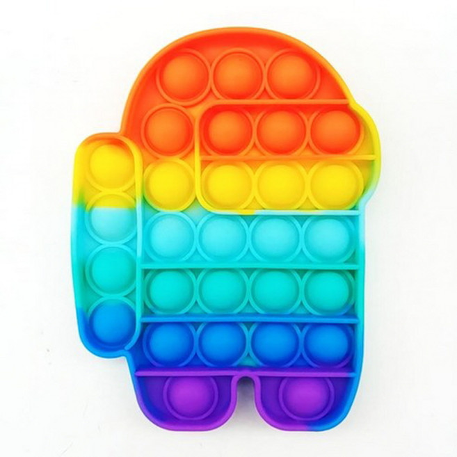 어몽어스 푸쉬팝 미니 푸쉬팝 스트레스 해소 피젯 푸시 팝 놀이