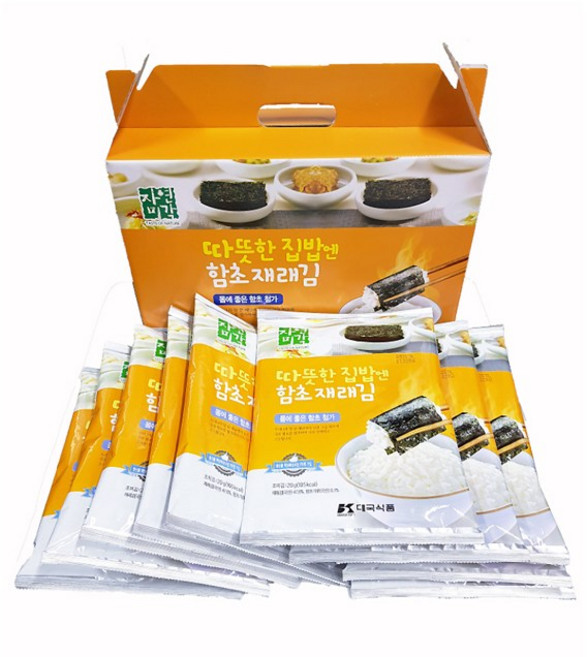 [대국식품 본사직송] 자연미각 선물세트(전장김), 1개