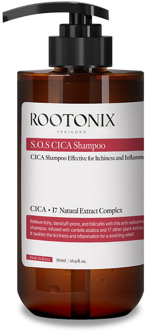 루토닉스 민감 두피 탈모 시카 진정 샴푸, 없음, 500ml, 1개