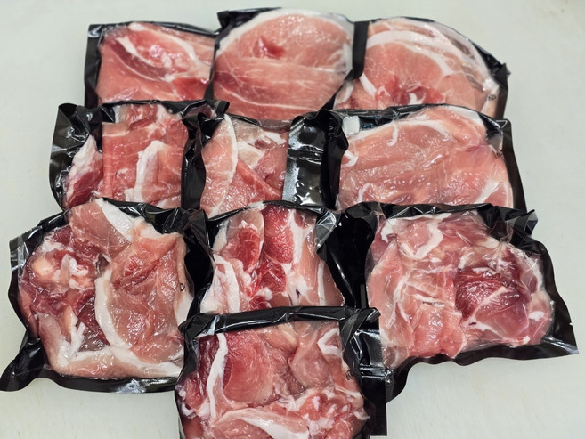 돼지 뒷다리살 슬라이스 (후지살) 100g 10팩 식단고기 헬스고기 단백질 1Kg 소포장 레시피의시작 1Kg11900원