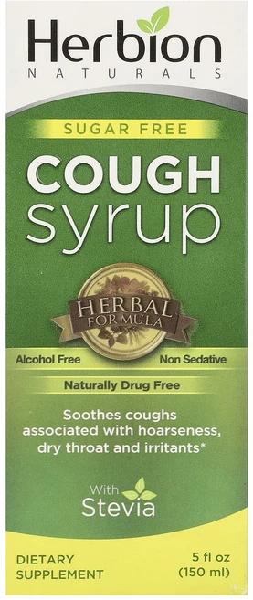 몸관리하세요 겨울입니다 Herbion Naturals 무설탕 기침 스테비아 함유 알코올 무함유 150ml(5fl oz) 특별관리진행, HerbionNaturals무설탕기침스테비아함유알코올무, 1개, 150ml - 쿠팡
