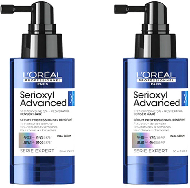 로레알 세리옥실 덴서 헤어 블루 세럼 90ml, 2개