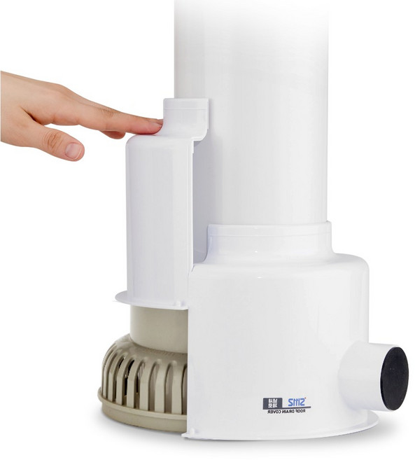 냄새제로 베란다 하수구 우수관 냄새차단커버, 냄새제로(베란다 우수관용)-75mm, 1개