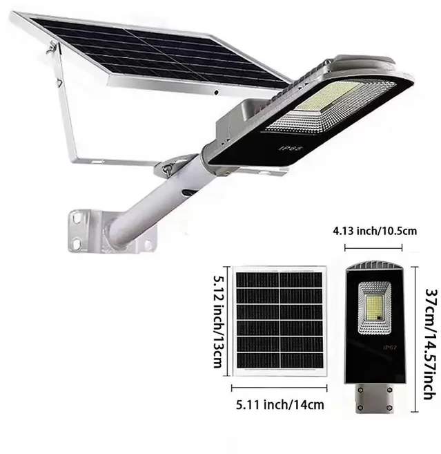 루이센주오 고휘도 태양광 가로등 실외 방수 자동 황혼에서 새벽까지 램프 차고 정원 도로 벽 마당용, 01 21-13x14