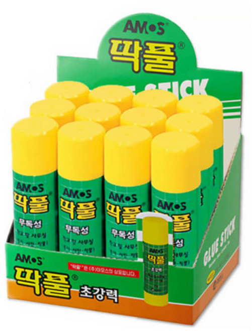 아모스 딱풀 35g 12개입, 12개