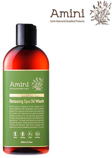 AMINI 아미니 릴렉싱 스파 오일워시_200ML 바디워시, 200ml, 1개