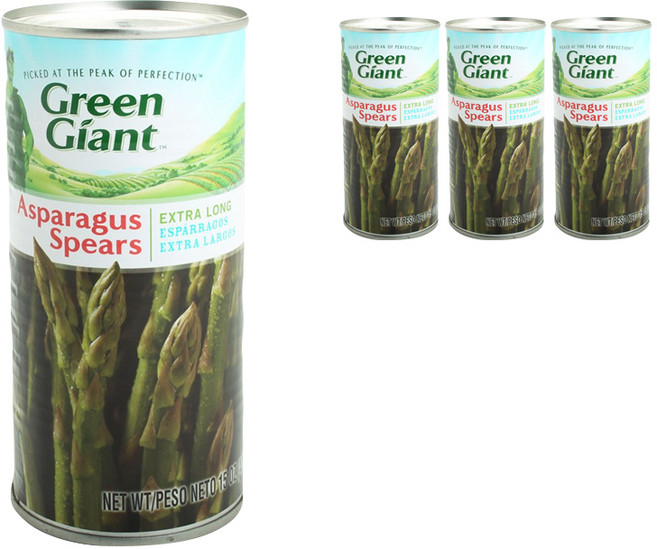 그린자이언트 아스파라거스 스피어 엑스트라 롱, 425g, 4개