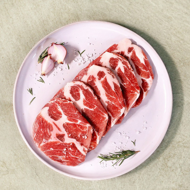 팜플로나 프리미엄 목살 통목살, 4개, 500g