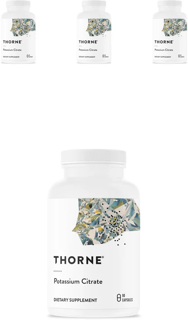 쏜리서치 칼륨 구연산 캡슐, 90정, 4개 - 쿠팡