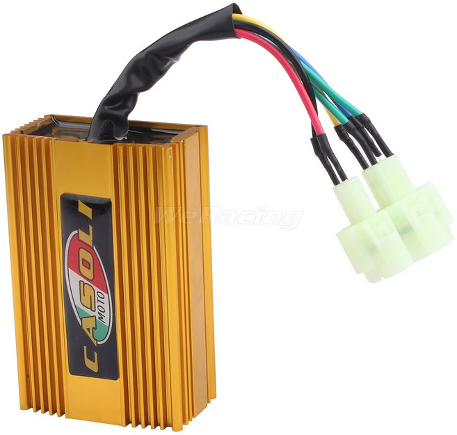 오토바이 CDI GY6 50CC 고 바이크 카트 시스템 DC 점화 6 250CC 레이싱 박스 스쿠터 ATV 더트 핀 모페드