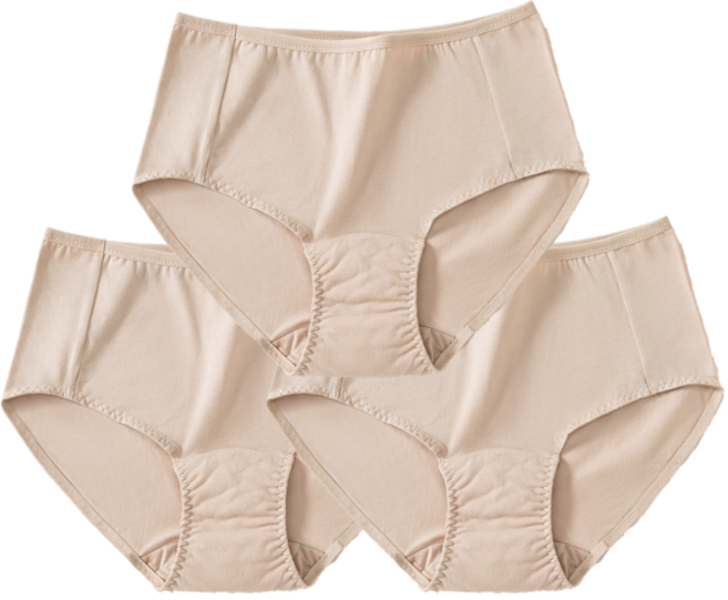 여성 하이웨스트 요실금 팬티 3매입 누수방지 편안한 속옷