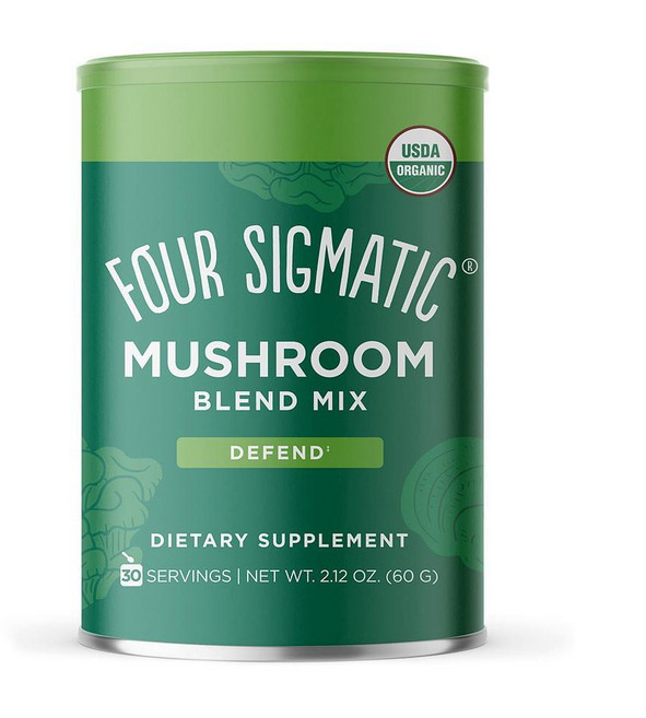 Four Sigmatic 포 시그매틱 10 머쉬룸 블렌드 60g 4팩, 1개