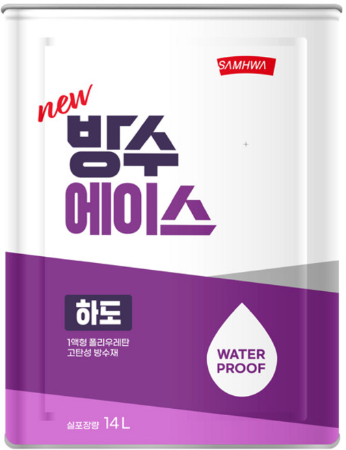 삼화페인트 옥상방수페인트 우레탄 방수액 방수제 방수에이스 하도 4L, 1개