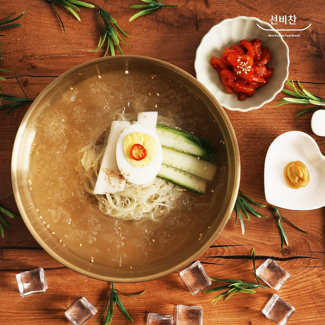 선비찬 평양냉면사리2Kg X 2봉(+어가네육수 20봉) 물냉면 평양냉면 20인분, 10.8kg, 1세트