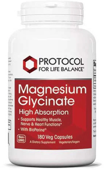 프로토콜포라이프밸런스 마그네슘 글리시네이트 베지 캡슐, 1개, 180정 - 쿠팡
