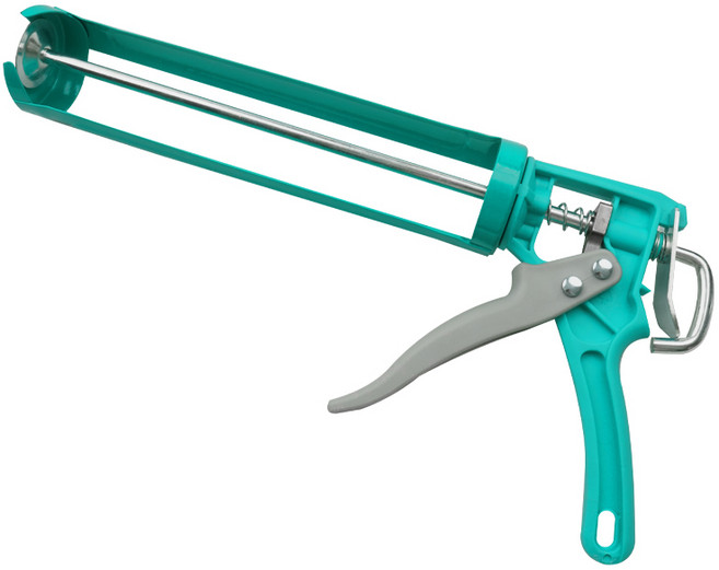 INVEN* 오우스케 고급 360 회전 스틸플라스틱 실리콘 파워건 (Steel+Plastic), 1개