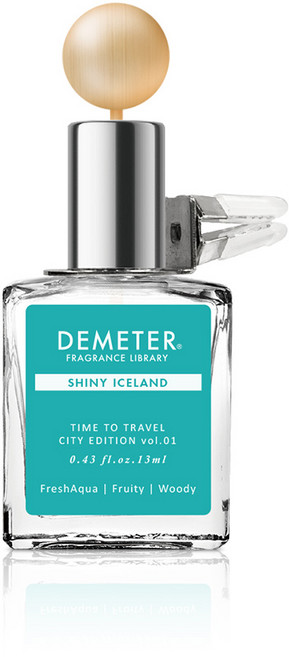 데메테르 차량용 시티에디션 송풍구 디퓨져 샤이니 아이슬란딕, 1개