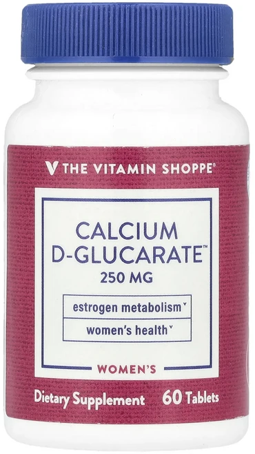 The Vitamin Shoppe 여성용 칼슘 D-Glucarate™ 250mg 60정, TheVitaminShoppe여성용칼슘DGlucarat, 1개 - 쿠팡
