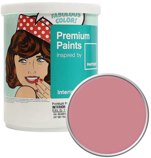 노루페인트 팬톤 내부용 실내벽면 무광 페인트, 161610BrandiedApricot, 1L, 1개