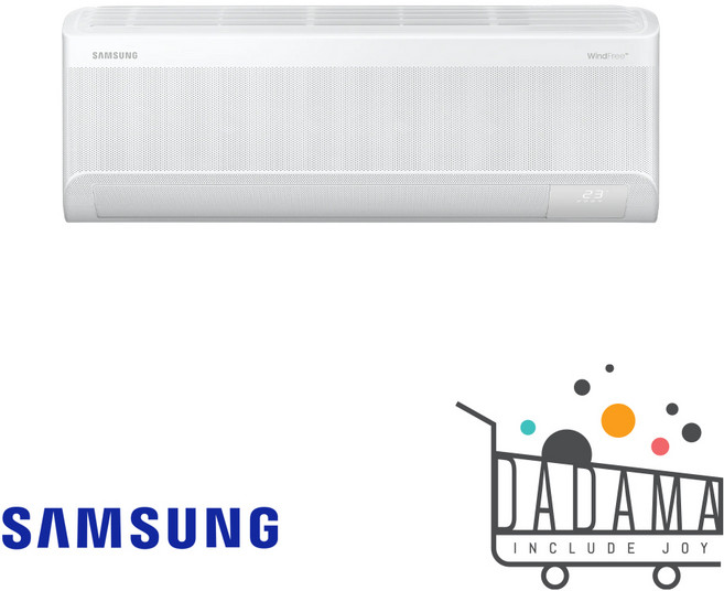 1등급 삼성 AI 무풍콤보 인버터 벽걸이 에어컨 7평 AR60F07D11WS 실외기포함 수도권설치 / 다담아에어컨, 일반배관형