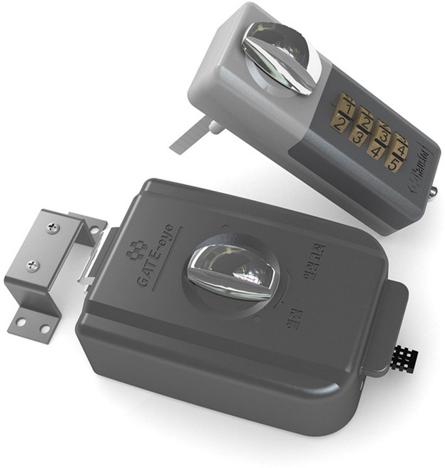 MLH19-A-D 다이얼 무전원 대문 전기 개폐기 잠금장치, 다이얼 대문개폐기