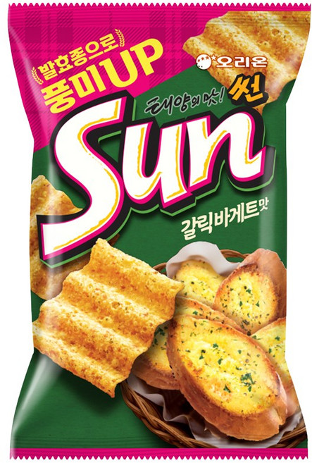 대형마트 썬 태양의 맛 갈릭바게트맛, 80g, 10개