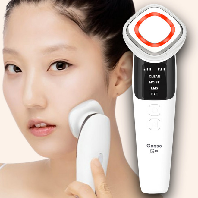 가쏘 갈바닉 고주파 마사지기 얼굴 피부 관리기 뷰티디바이스, G10-EMS