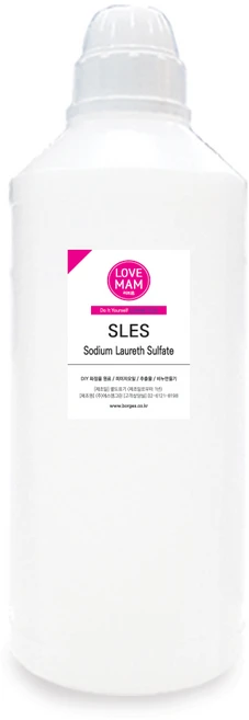보르헤스 SLES 음이온 계면활성제, SLES 1L, 1개 - 쿠팡