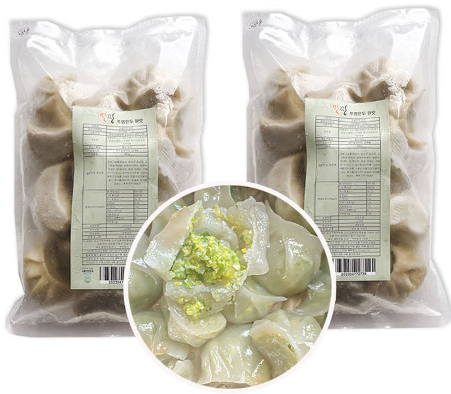 천천중국식품 고향의맛 감자 투명밴새 양배추 애호박소, 2개, 600g